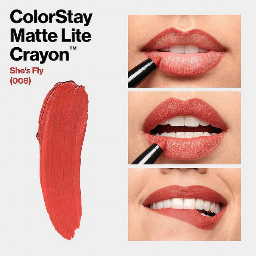 Crayón de Labios Revlon Colorstay Matte Lite Crayon
