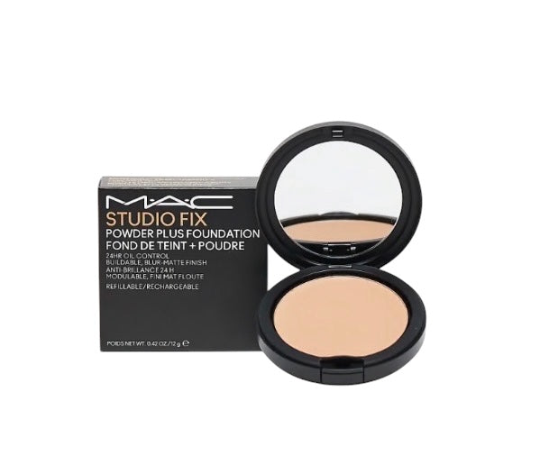 Polvos Compactos Mac Cosmetics Studio Fix Powder Plus Foundation with 24HR