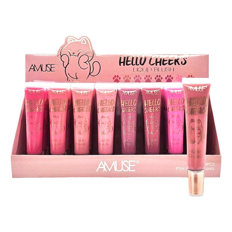 Al por Mayor Rubor Líquido Amuse Hello Cheeks Liquid Blush