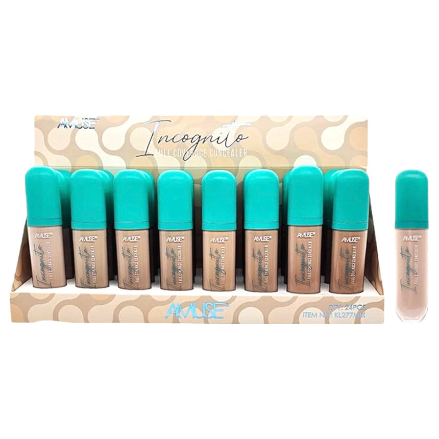 Corrector Amuse Incógnito Full Coverage Concealer