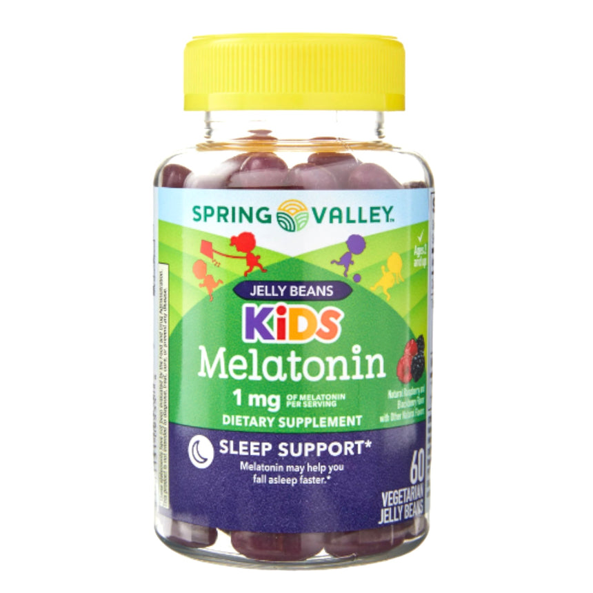 Jelly Beans de Melatonina Spring Valley Kids 1mg (60uni)