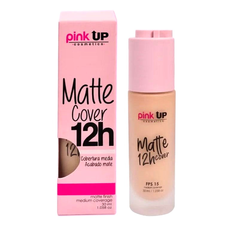Base Pink Up Matte Cover 12h (Envío gratis)
