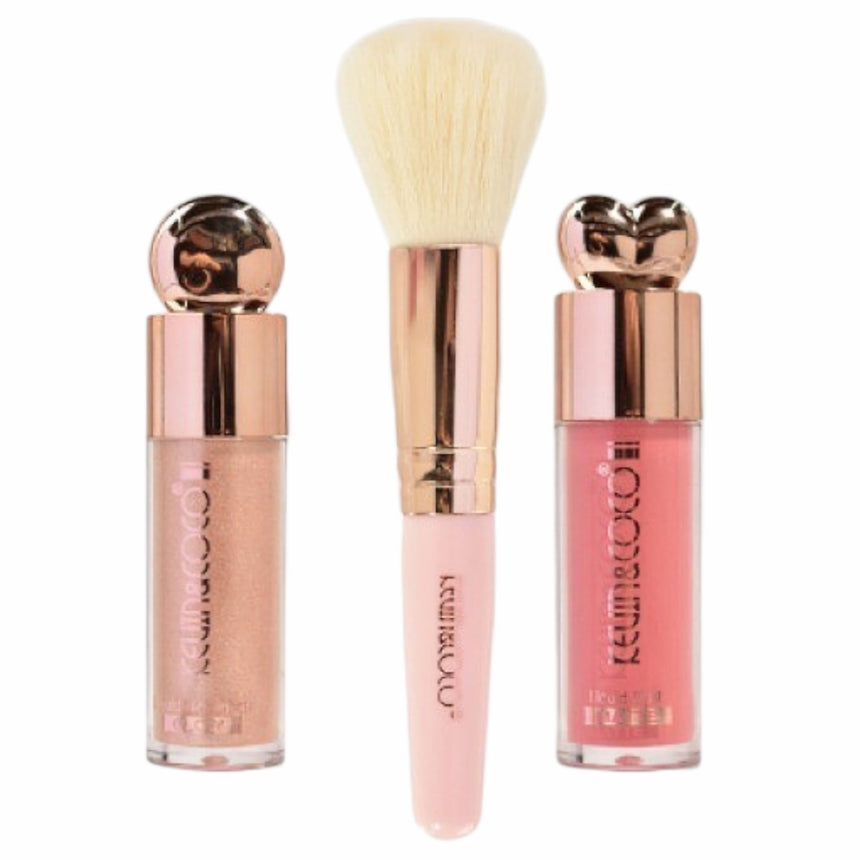 Kit de Iluminador y Rubor Kevin & Coco Cheek Glow Blush & Highlight