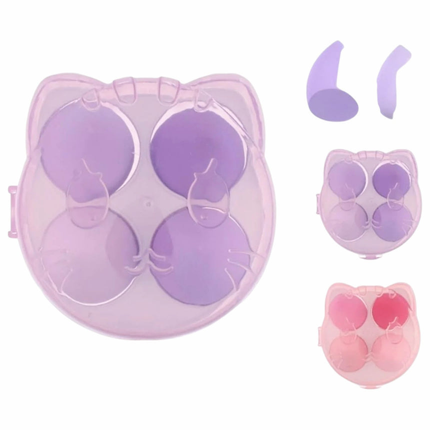 Kit de Esponjas con Estuche de Gato