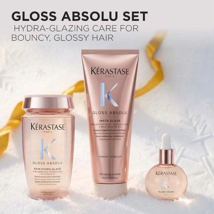 Kit para Cabello Kérastase Gloss Absolu Trio Gift Set for Glossy Hair