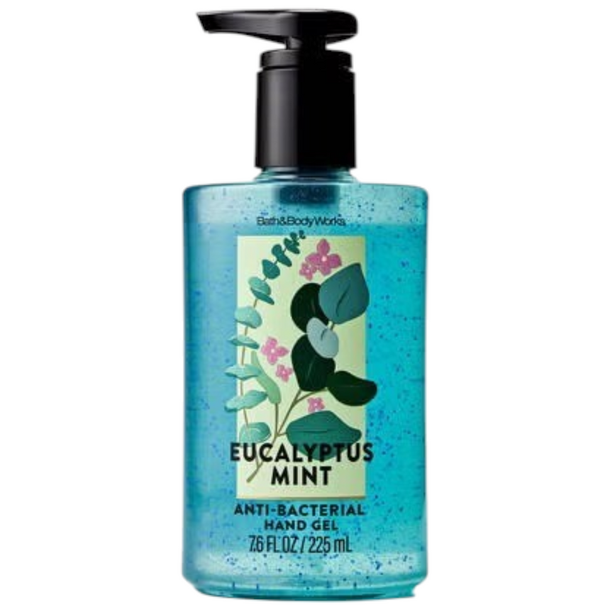 Gel Antibacterial Bath & Body Eucalyptus Mint Revitalizing Gel Hand Soap 225ml