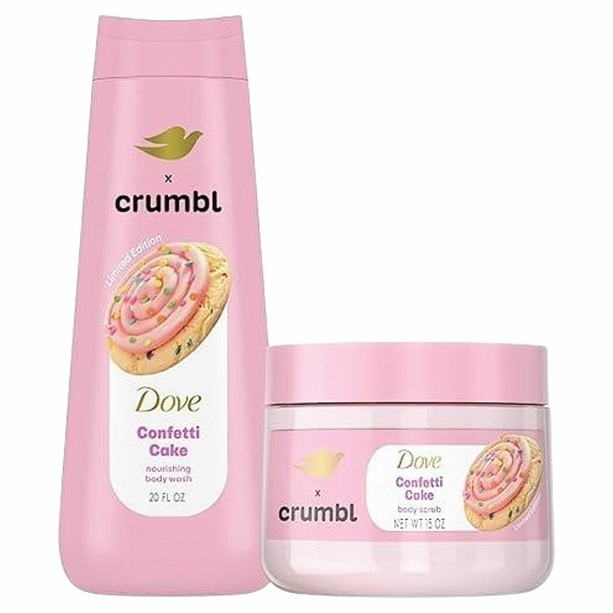 Kit Hidratante de Confeti de Lavado Corporal Dove Crumble Body Kit