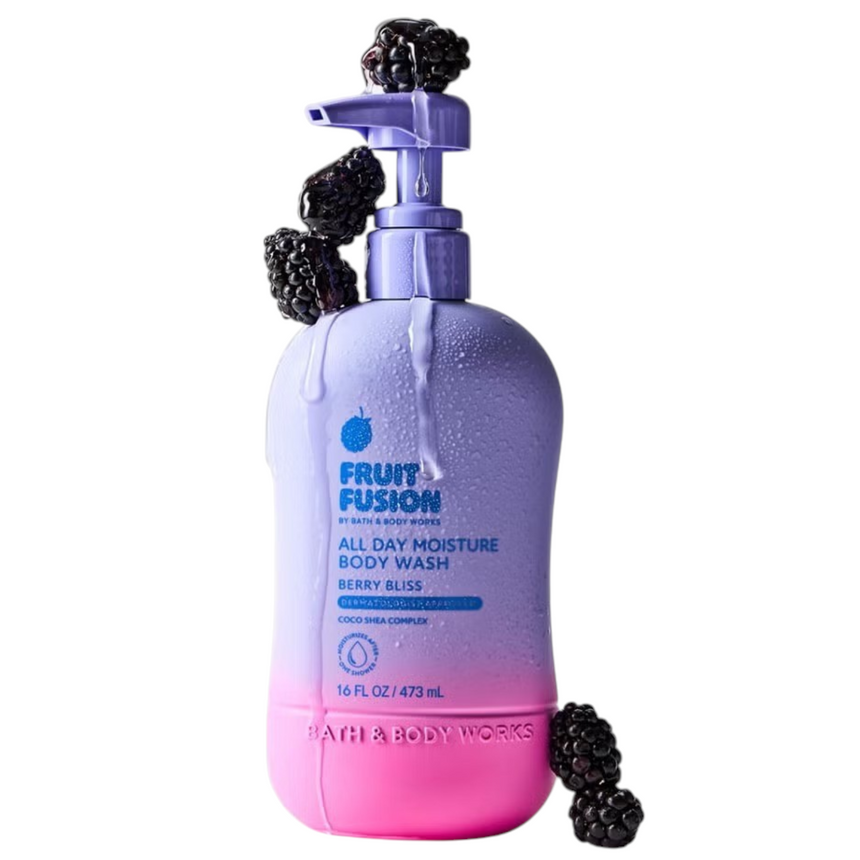 Gel de Ducha Bath & Body Berry Bliss Fruit Fussion Moisturizing Body Wash 473ml
