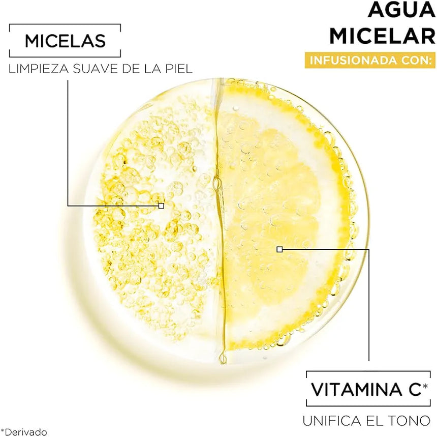 Agua Micelar con Vitamina C Garnier Skin Active