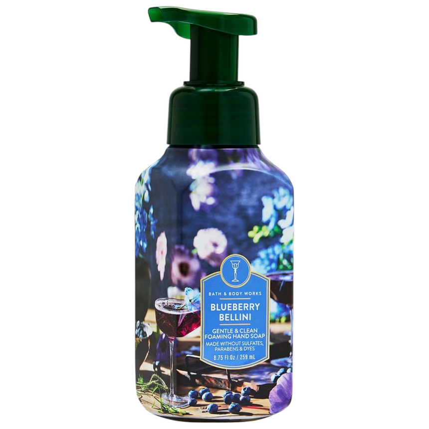 Jabón Bath & Body Blueberry Bellini Gentle & Clean Foaming Hand Soap 259ml