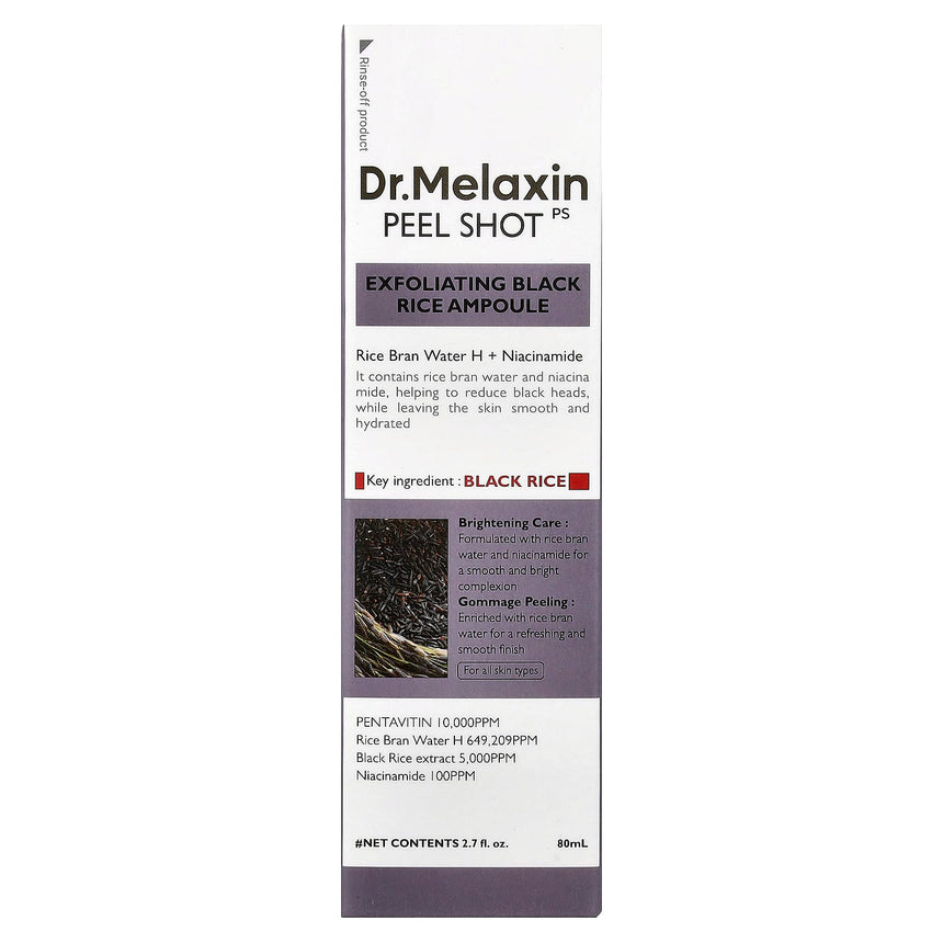 Ampolla Exfoliante de Arroz Dr. Melaxin Peel Shot 80ml