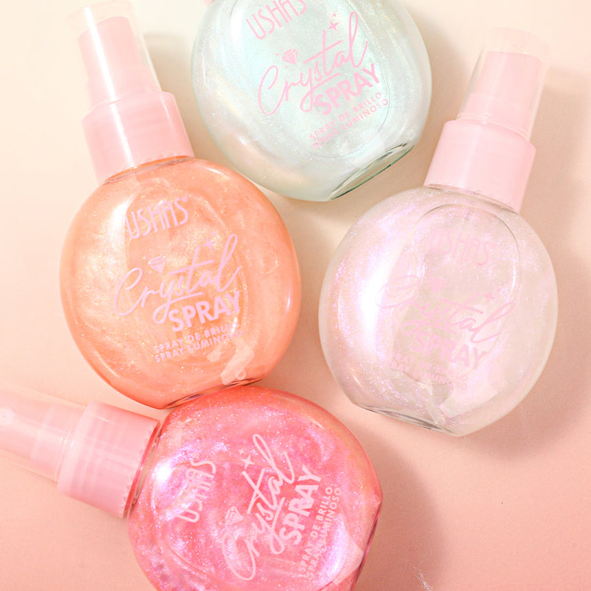 Spray Iluminador Ushas Face & Body Shimmer Highlighter Spray