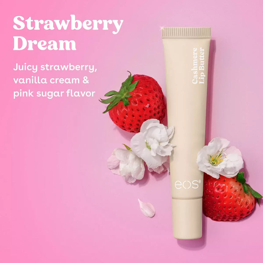 Bálsamo Labial de Fresa EOS Strawberry Dream Plumping Lip Butter 24h Moisture 10ml