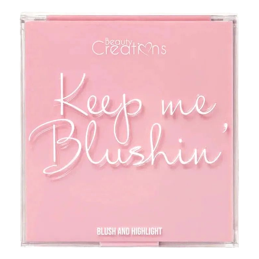 Rubor e Iluminador Beauty Creations Keep Me Blushing Blush and Highlight
