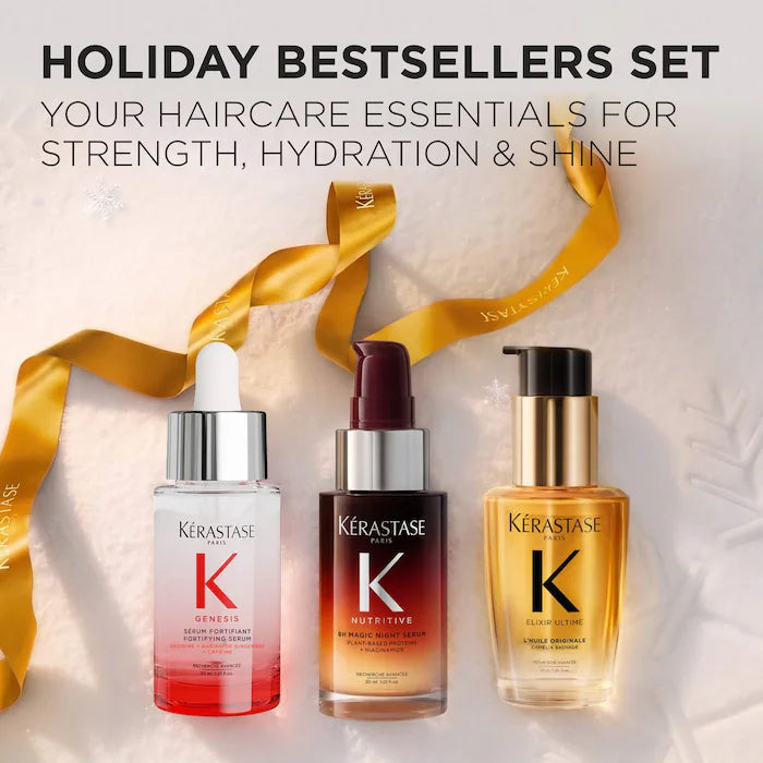 Kit para Cabello Kérastase Elixir Ultime 8H Magic Hair Gift Set