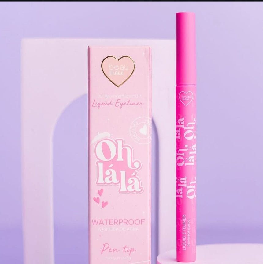 Delineador Líquido Beau Visage Oh Lá Lá Liquid Eyeliner