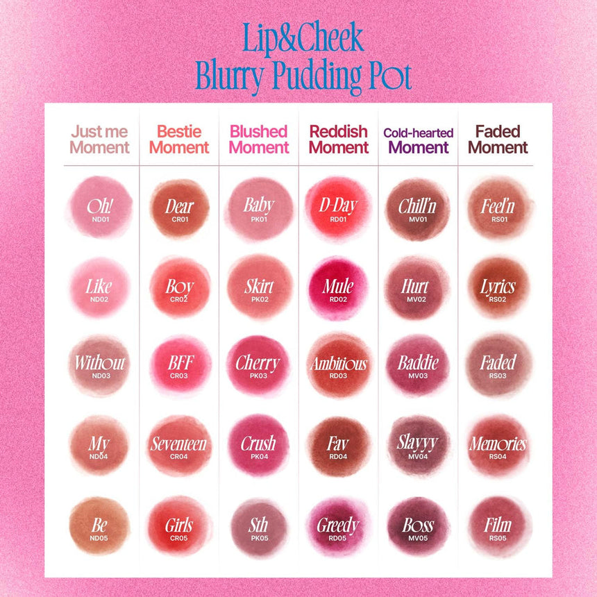 Difuminador para Labios y Mejillas Fwee Blurry Pudding Pot