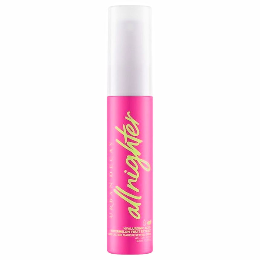 Sellador con Ácido Hialurónico Urban Decay Mini All Nighter Hydrating Hyaluronic Acid Dewy Setting Spray 30ml