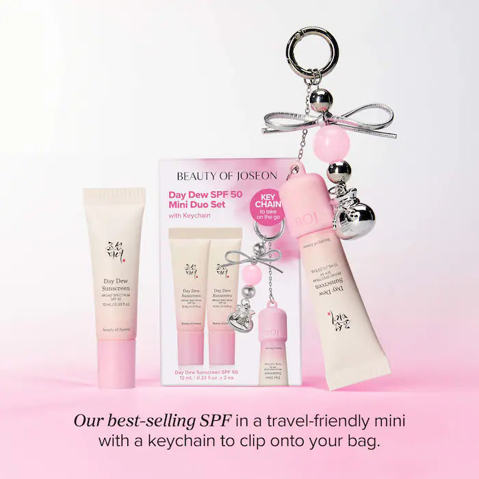 Kit de Skincare con Llavero Beauty of Joseon Day Dew Mini Keychain Set