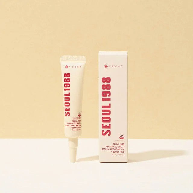 Crema Facial Antiedad Seoul 1988 Advanced Shot Retinal Liposome 12% Black Rice 15ml