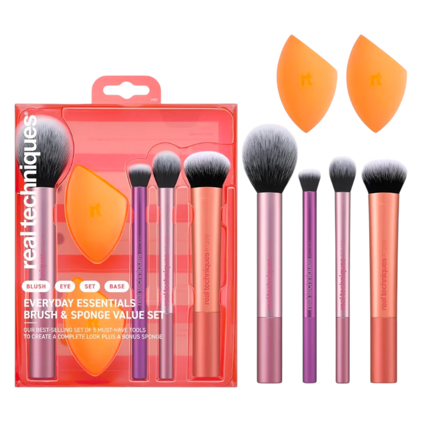 Set de Brochas Real Techniques Everyday Essentials Brush Kit
