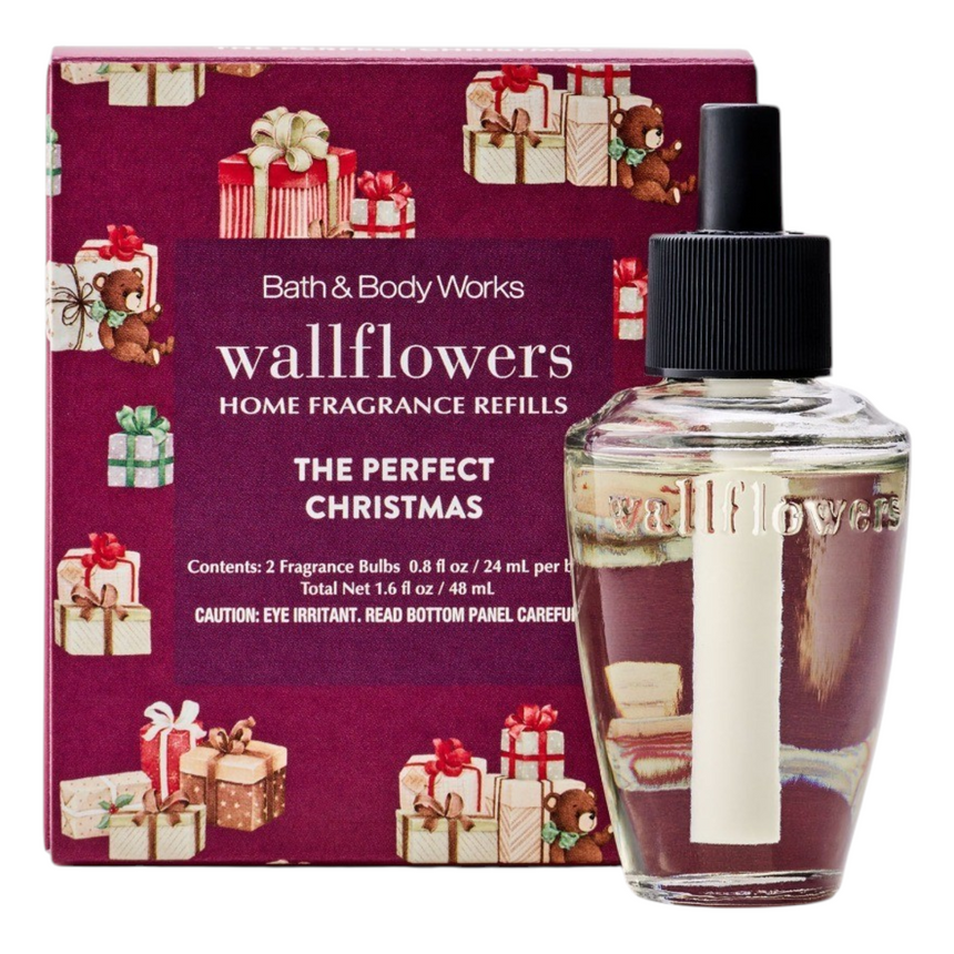 Kit de Refill de Aromatizantes Bath & Body The Perfect Christmas Wallflowers 2 Pack Refill