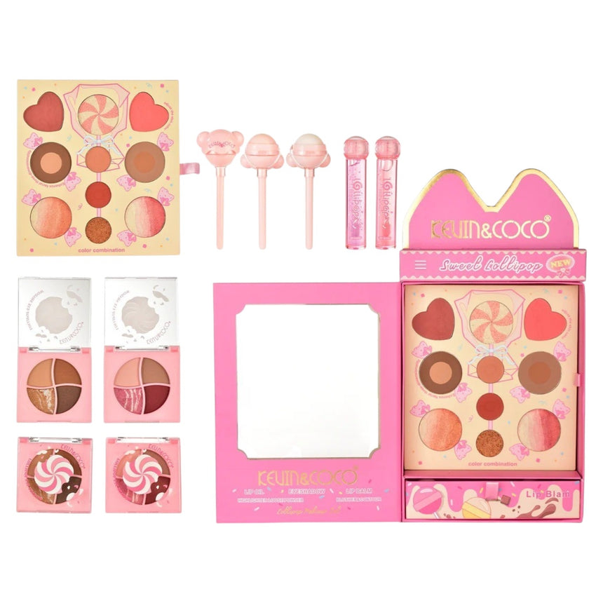 Al por Mayor Kit de Labios y Mejillas Kevin & Coco Sweet Lollipop Kit