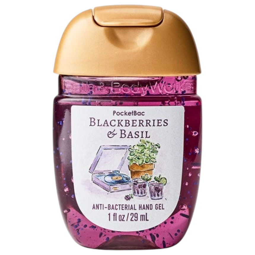 Gel de Manos Anti Bacterial Bath & Body Blackberry & Basil Cleansing Hand Gel 29ml