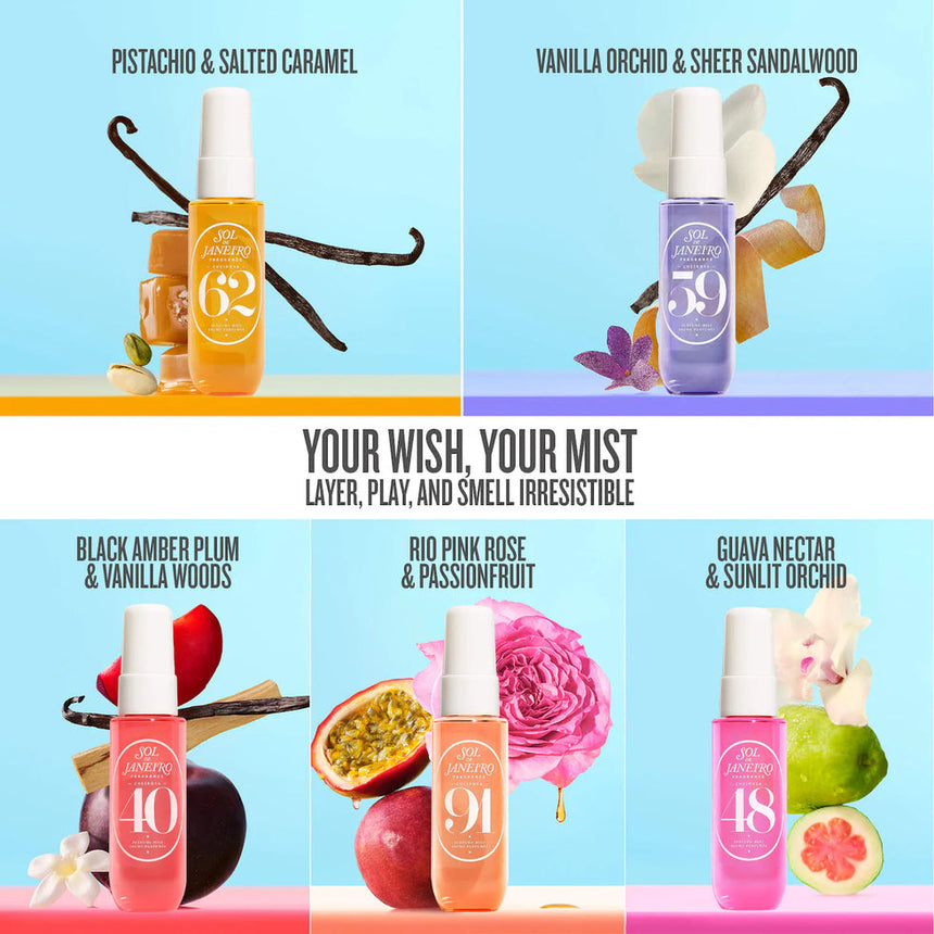 Kit de Perfumes Sol de Janeiro Spritz & Sol Cheirosa Mini Perfume