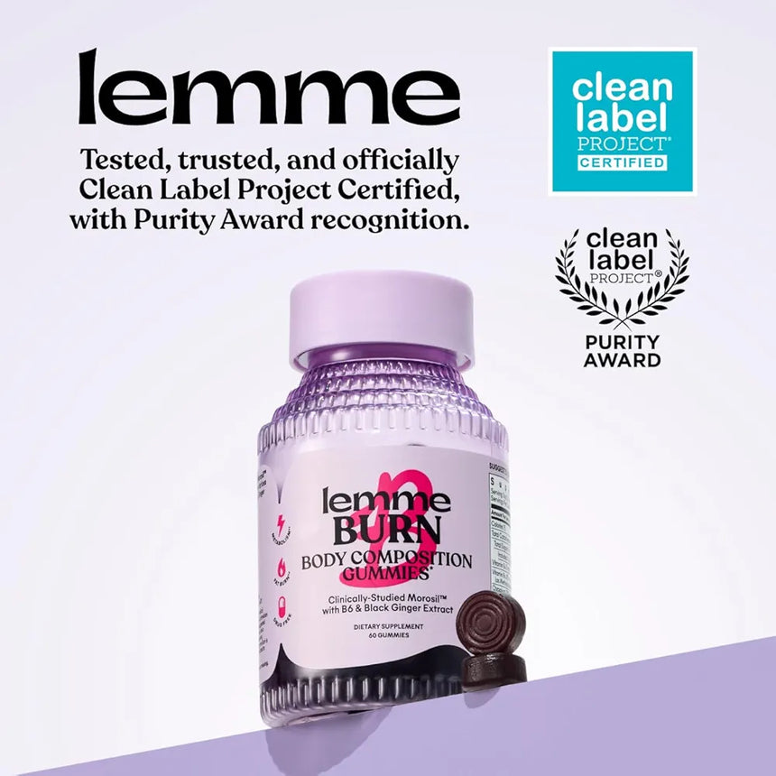 Gomitas de Apoyo a Control de Peso Lemme Burn Body Composition Gummies