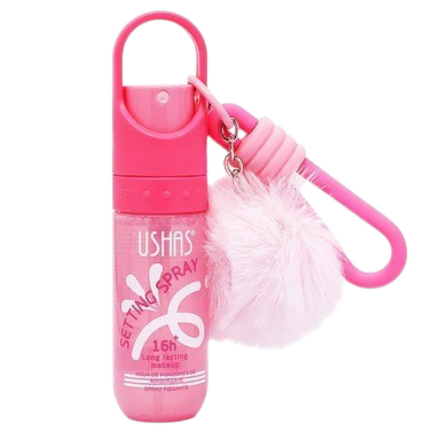 Sellador en Llavero Ushas Setting Spray 16h