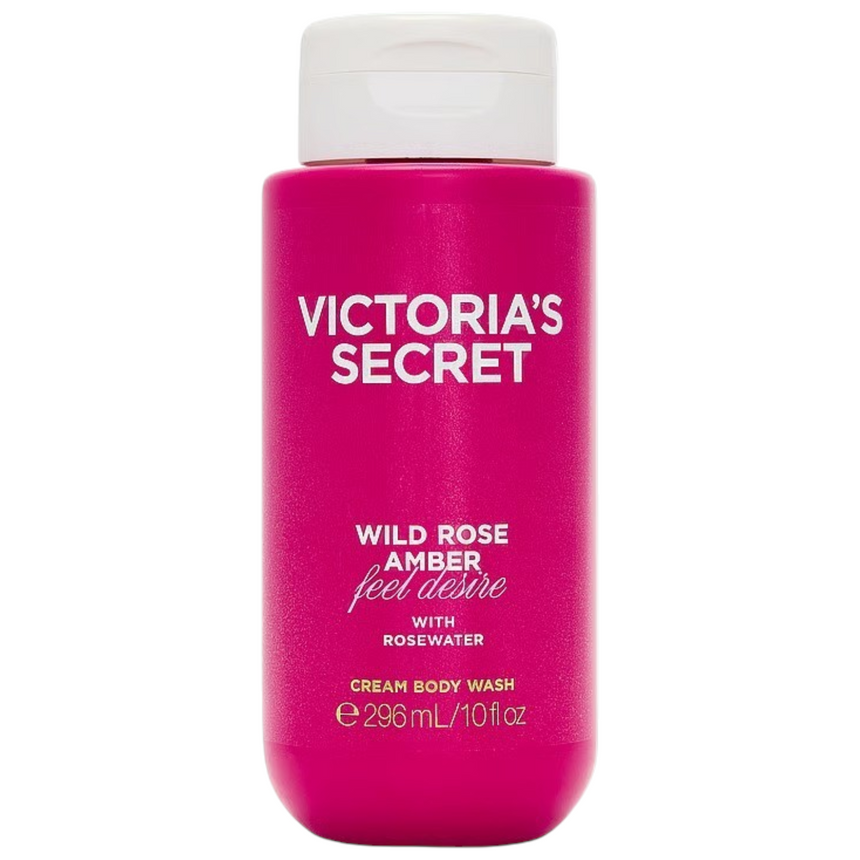 Crema Limpiadora Corporal Victoria's Secret Wild Rose Amber Cream Body Wash