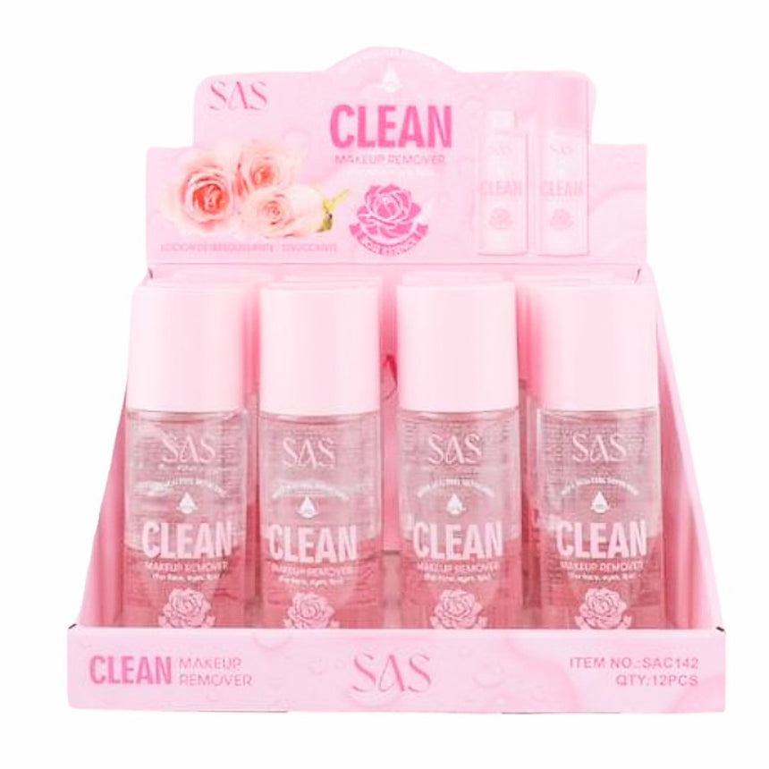 Removedor de Maquillaje Sas Clean Makeup Remover