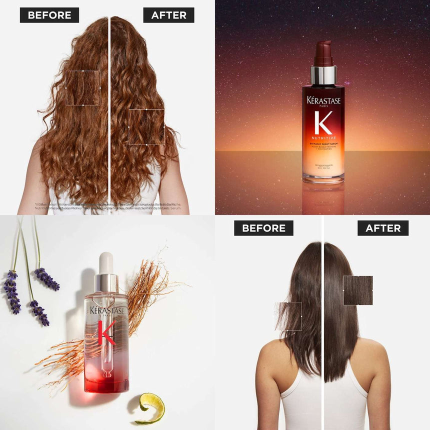 Kit Nocturno para Reparación de Cabello Kérastase Genesis Magic Night Hair Ritual Duo