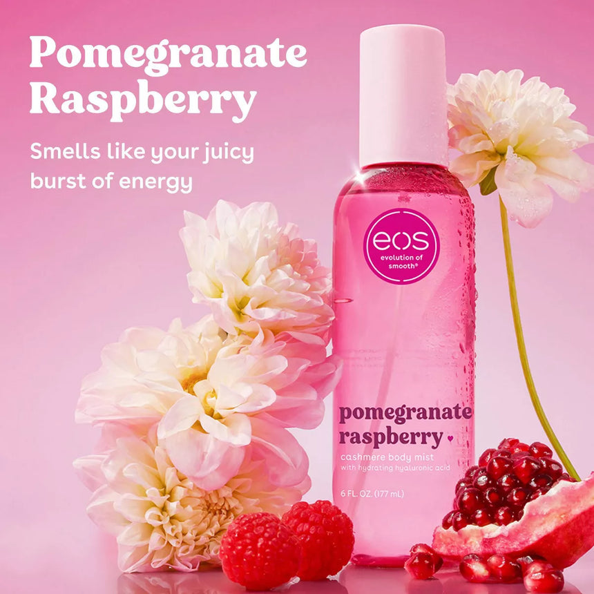 Spray Corporal de Granada y Frambuesa Eos Cashmere Pomegranate Raspberry Body Mist 177ml