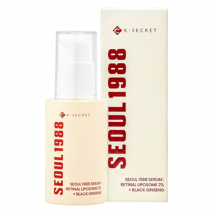 Serum de Retinol K Secret Seoul 1988 Serum Retinal Liposome 2% Black Ginseng 30ml