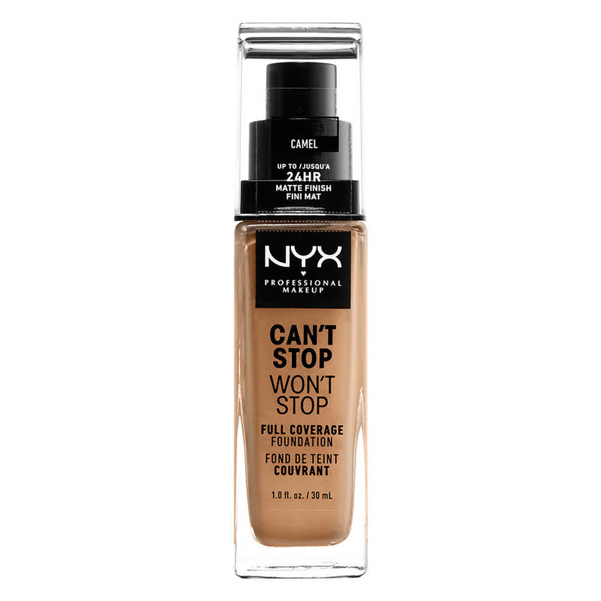 Base de Maquillaje Nyx Can’t Stop Won’t Stop Coverage Foundation