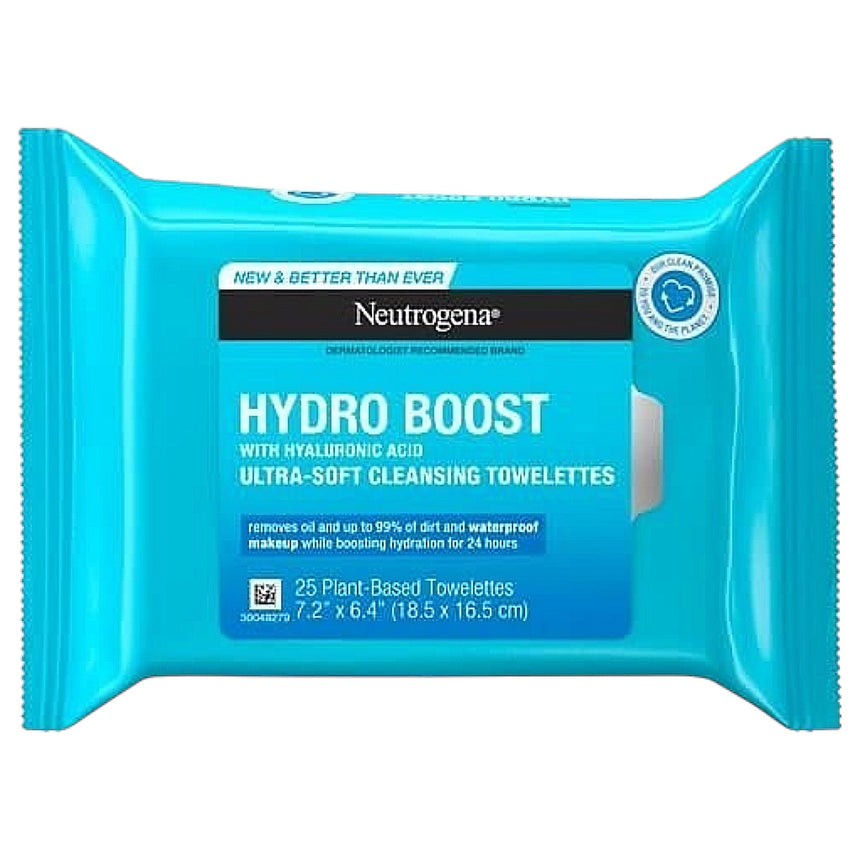 Toallitas Desmaquillantes Neutrogena Hydro Boost Ultra Soft Cleansing Towelettes