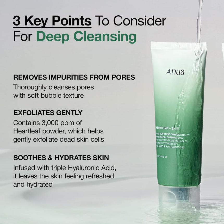 Kit de Skincare Anua Double Cleansing Dou Set de Doble