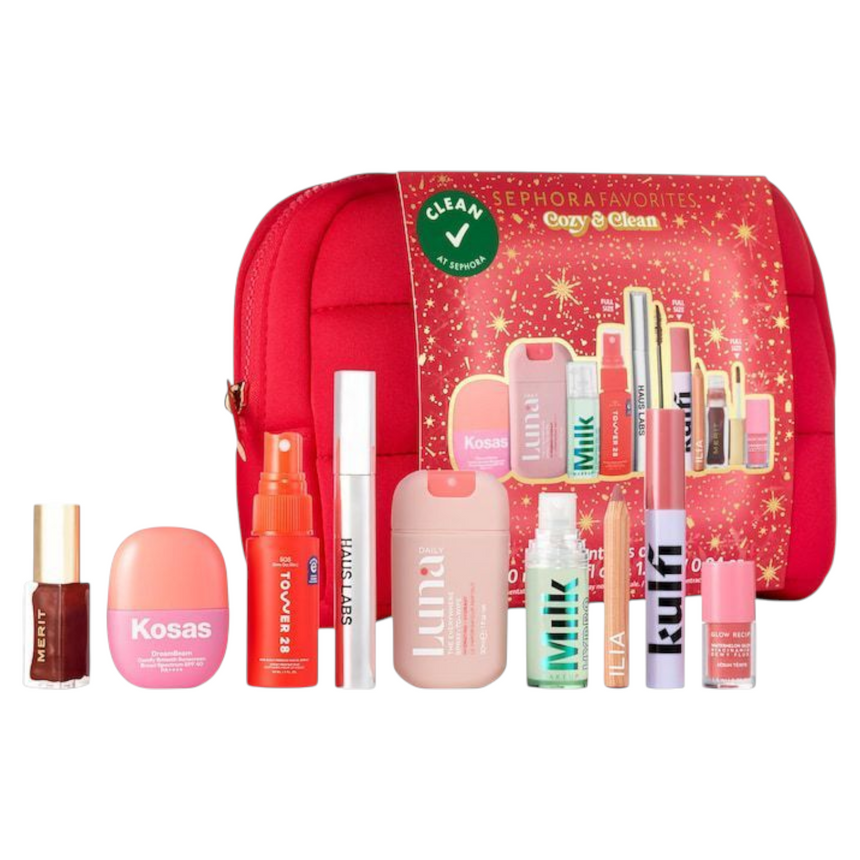 Kit de Cosméticos Sephora Cozy & Clean Makeup Value Set