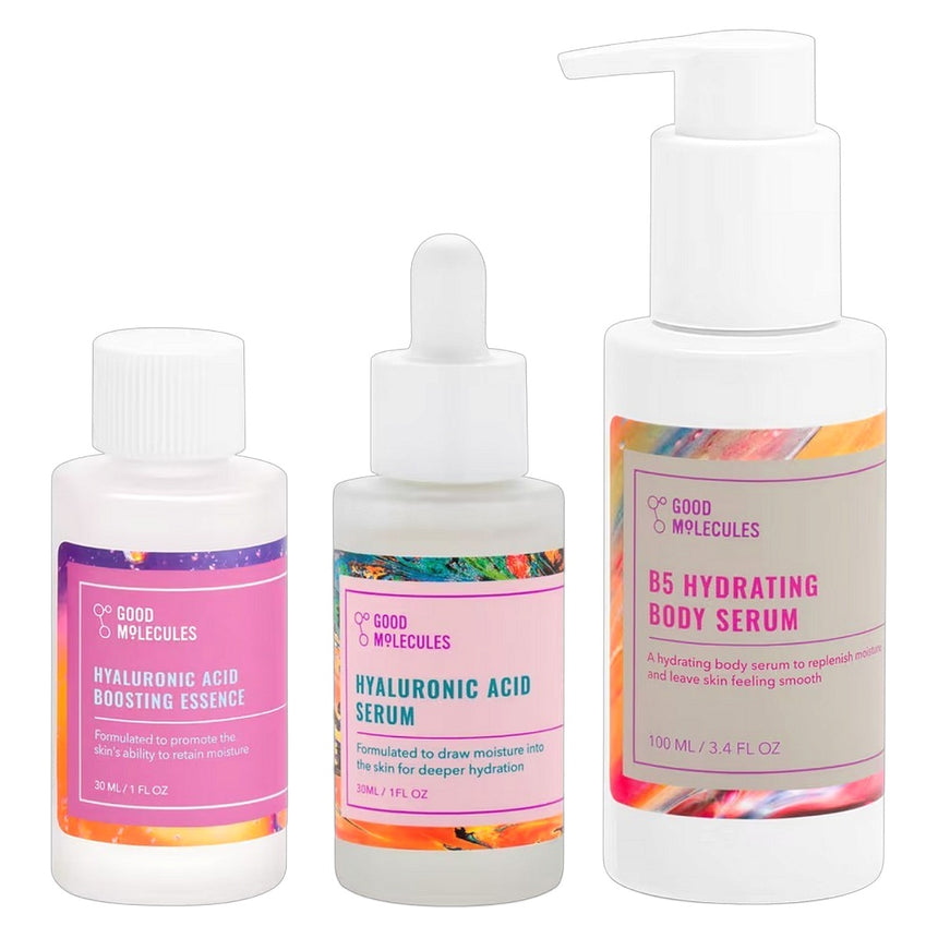 Kit Facial y Corporal de Skincare Good Molecules Hydrating Face & Body Kit