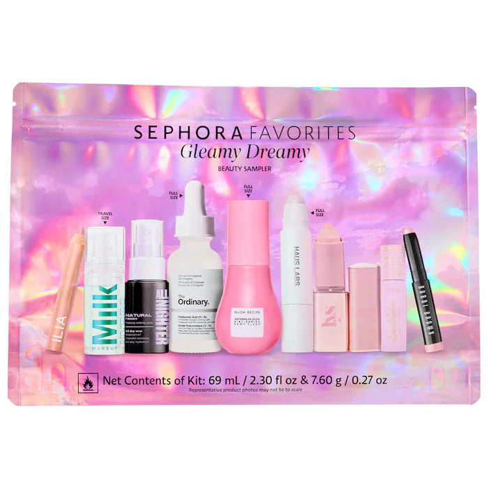 Kit de Maquillaje y Skincare Sephora Favorites Gleamy Dreamy Makeup and Skincare Set