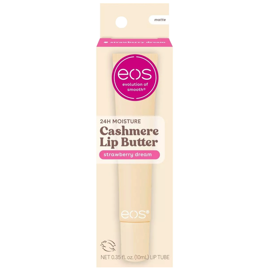 Bálsamo Labial de Fresa EOS Strawberry Dream Plumping Lip Butter 24h Moisture 10ml