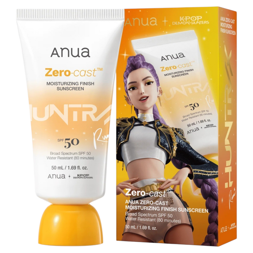 Protector Solar Anua Kpop Zero Cast Moisturizing Finish Sunscreen 50ml