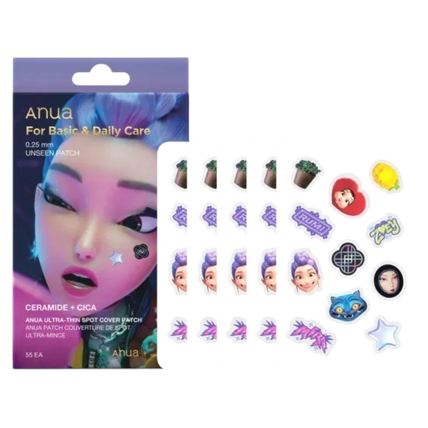 Parches para Acné Anua Kpop Ultra Thin Patch Set