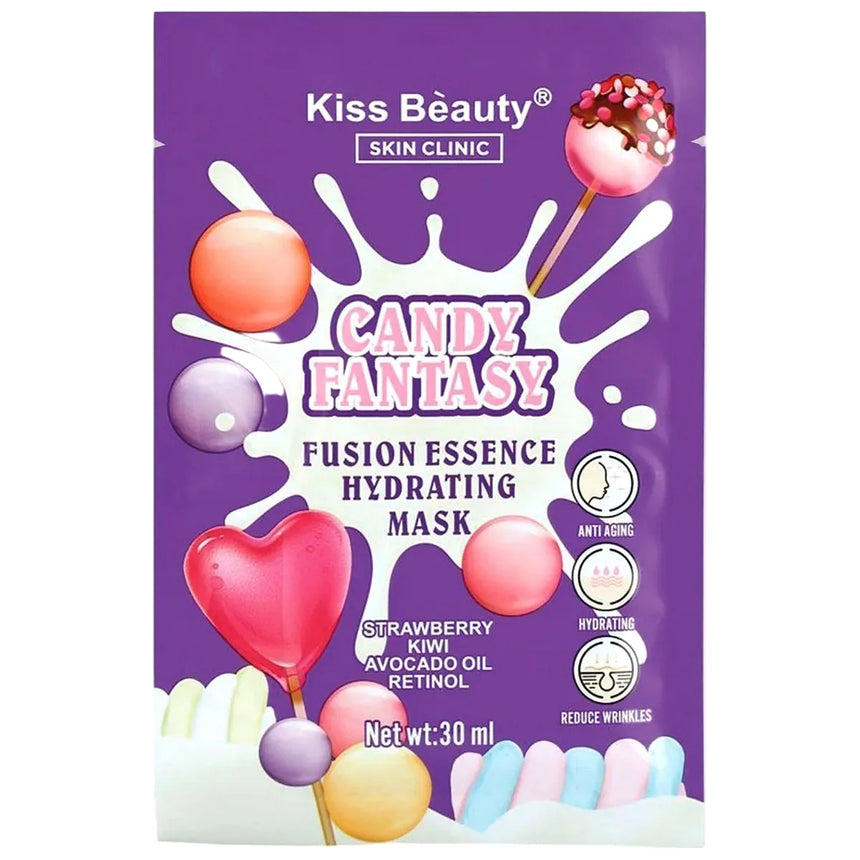 Mascarilla Kiss Beauty Candy Fantasy Fusion Essence Hydrating Mask