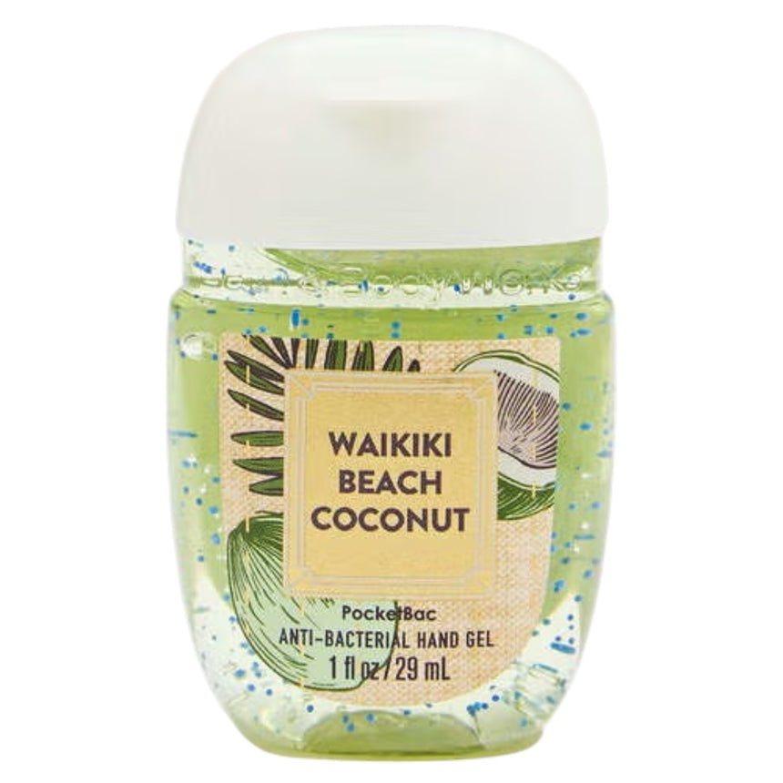 Gel de Manos Anti Bacterial Bath & Body Waikiki Beach Coconut Hand Gel 29ml