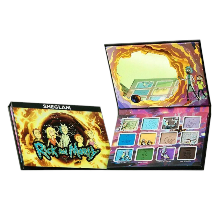 Sombras She Glam Rick and Morty Eyeshadow Palette