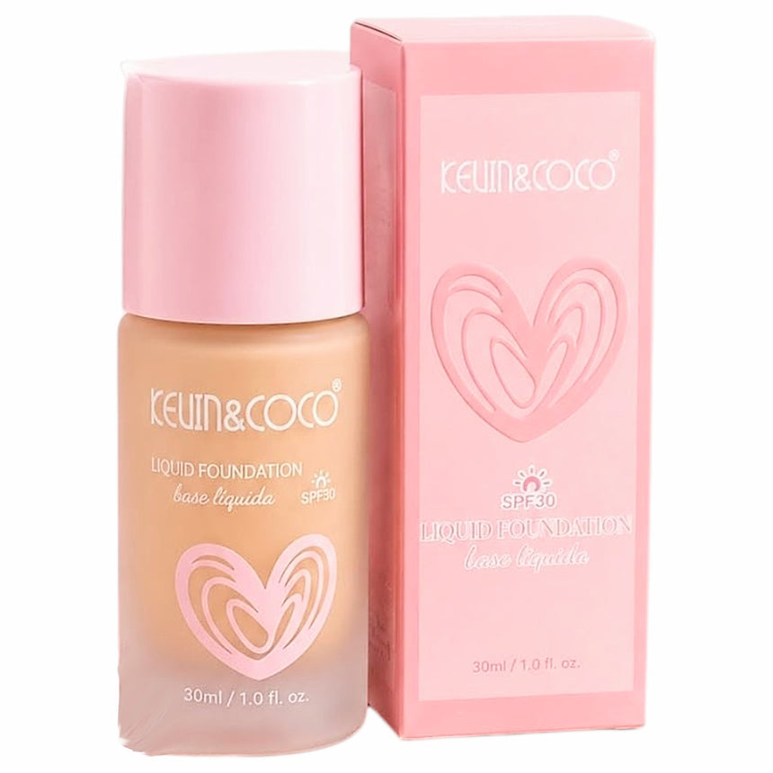 Base con Protección Solar Kevin & Coco Liquid Foundation 50spf