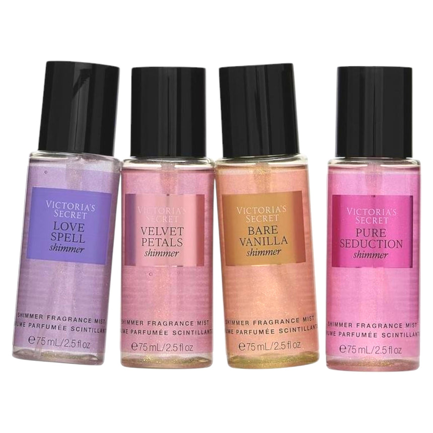 Kit de Brumas Faciales Victoria's Secret Most Loved Shimmer Mist Set